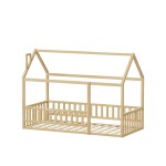 ΚΡΕΒΑΤΙ ΠΑΙΔΙΚΟ ΜΕ ΚΑΓΚΕΛΟ HOUSER HM706.01 τ.MONTESSORI ΞΥΛΟ ΠΕΥΚΟ ΦΥΣΙΚΟ-190x90εκ