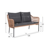 ΚΑΝΑΠΕΣ ΕΞ.ΧΩΡΟΥ BAFFIN HM6054.03 ΑΛΟΥΜ. ΑΝΘΡΑΚΙ-ΣΥΝΘ.RATTAN ΜΠΕΖ-ΑΝΘΡΑΚΙ ΜΑΞΙΛΑΡΙΑ ΚΑΝΑΠΕΣ ΕΞ.ΧΩΡΟΥ BAFFIN HM6054.03 ΑΛΟΥΜ. ΑΝΘΡΑΚΙ-ΣΥΝΘ.RATTAN ΜΠΕΖ-ΑΝΘΡΑΚΙ ΜΑΞΙΛΑΡΙΑ