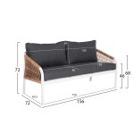 ΚΑΝΑΠΕΣ ΕΞ.ΧΩΡΟΥ 3ΘΕΣΙΟΣ MAERLY HM6055.01 ΑΛΟΥΜΙΝΙΟ ΛΕΥΚΟ-ΣΧΟΙΝΙ-ΑΝΘΡΑΚΙ ΜΑΞΙΛΑΡΙΑ ΚΑΝΑΠΕΣ ΕΞ.ΧΩΡΟΥ 3ΘΕΣΙΟΣ MAERLY HM6055.01 ΑΛΟΥΜΙΝΙΟ ΛΕΥΚΟ-ΣΧΟΙΝΙ-ΑΝΘΡΑΚΙ ΜΑΞΙΛΑΡΙΑ