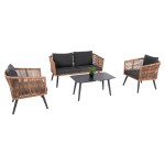ΣΑΛΟΝΙ ΕΞ.ΧΩΡΟΥ 4ΤΜΧ FREJA HM6057.03 ΑΛΟΥΜ.ΑΝΘΡΑΚΙ-PE RATTAN ΜΠΕΖ-ΑΝΘΡΑΚΙ ΜΑΞΙΛΑΡΙΑ ΣΑΛΟΝΙ ΕΞ.ΧΩΡΟΥ 4ΤΜΧ FREJA HM6057.03 ΑΛΟΥΜ.ΑΝΘΡΑΚΙ-PE RATTAN ΜΠΕΖ-ΑΝΘΡΑΚΙ ΜΑΞΙΛΑΡΙΑ