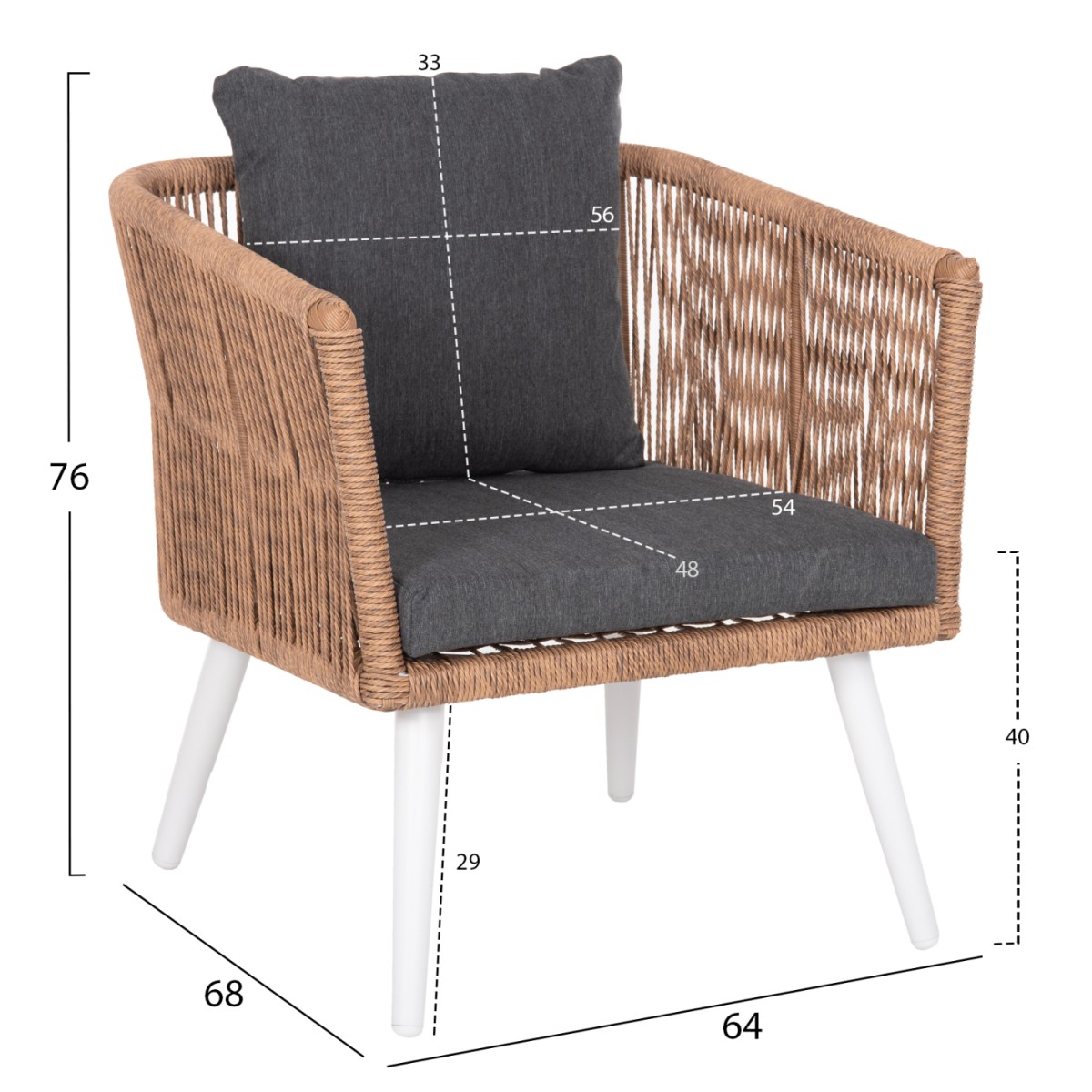ΣΑΛΟΝΙ ΕΞ.ΧΩΡΟΥ 4ΤΜΧ FREJA HM6057.01 ΑΛΟΥΜ. ΛΕΥΚΟ-PE RATTAN ΜΠΕΖ-ΑΝΘΡΑΚΙ ΜΑΞΙΛΑΡΙΑ ΣΑΛΟΝΙ ΕΞ.ΧΩΡΟΥ 4ΤΜΧ FREJA HM6057.01 ΑΛΟΥΜ. ΛΕΥΚΟ-PE RATTAN ΜΠΕΖ-ΑΝΘΡΑΚΙ ΜΑΞΙΛΑΡΙΑ
