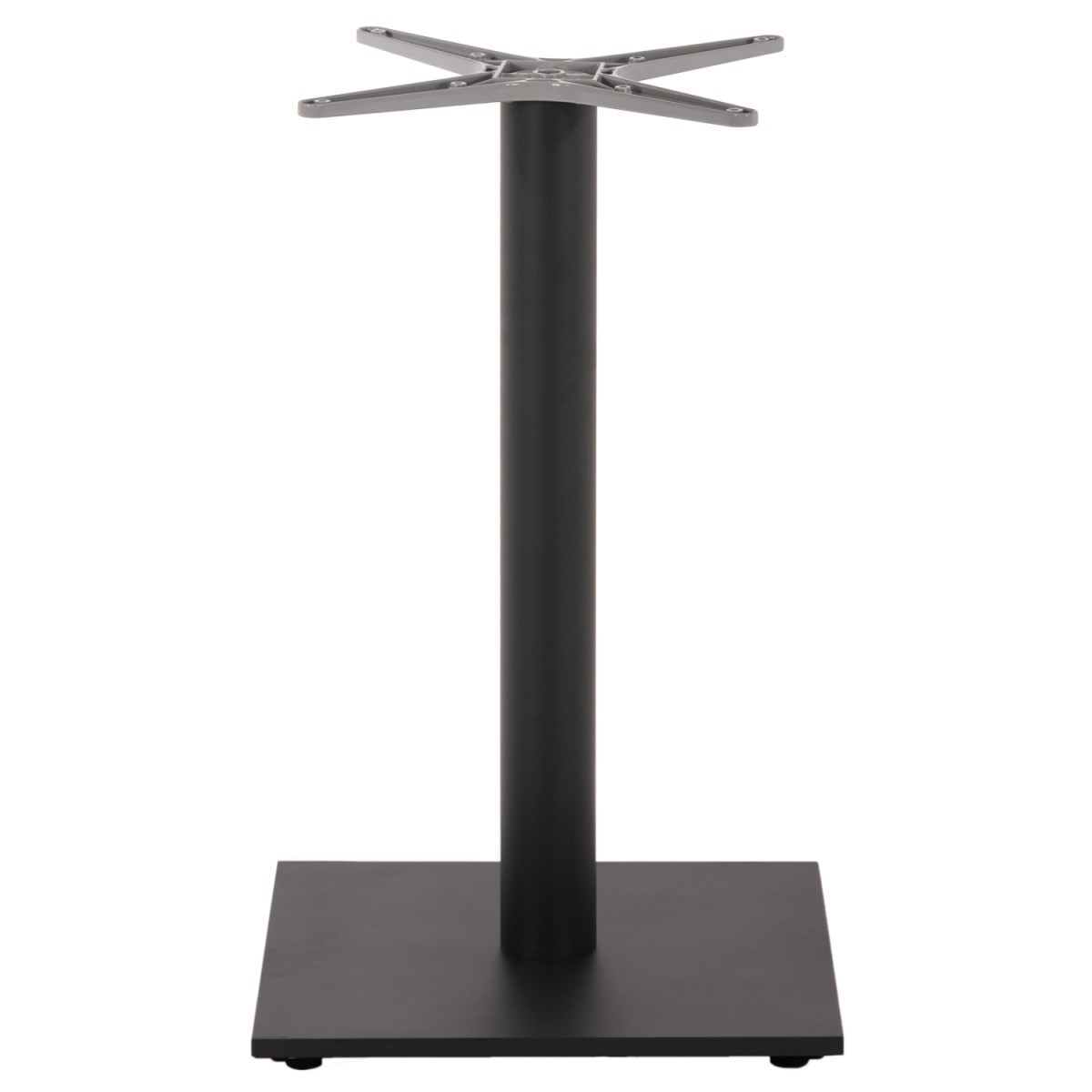 ΒΑΣΗ ΤΡΑΠΕΖΙΟΥ ΑΛΟΥΜΙΝΙΟΥ ΓΚΡΙ HM475.20 ΣΤΑΥΡΟΣ 46Χ46εκ 46Χ46Χ72Υεκ.