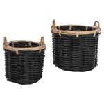 ΣΕΤ 2 ΚΑΛΑΘΙΑ POTTS HM4379 ΜΑΥΡO&ΦΥΣΙΚΟ ΧΡΩΜΑ- CL RATTAN Φ61+Φ45εκ. ΣΕΤ 2 ΚΑΛΑΘΙΑ POTTS HM4379 ΜΑΥΡO&ΦΥΣΙΚΟ ΧΡΩΜΑ- CL RATTAN Φ61+Φ45εκ.