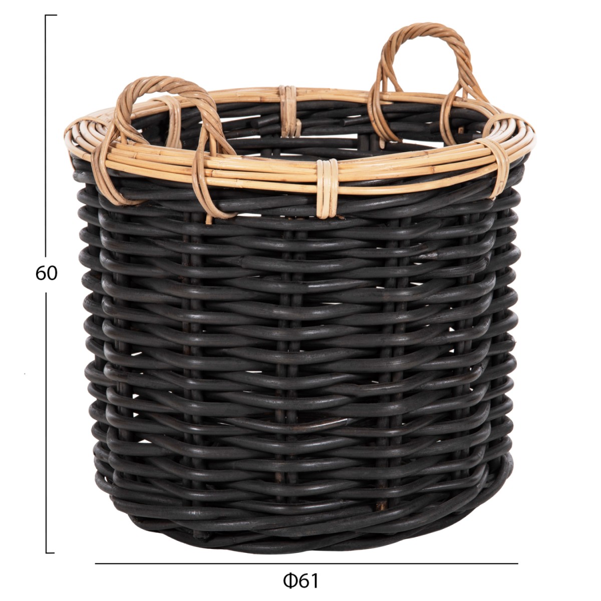 ΣΕΤ 2 ΚΑΛΑΘΙΑ POTTS HM4379 ΜΑΥΡO&ΦΥΣΙΚΟ ΧΡΩΜΑ- CL RATTAN Φ61+Φ45εκ. ΣΕΤ 2 ΚΑΛΑΘΙΑ POTTS HM4379 ΜΑΥΡO&ΦΥΣΙΚΟ ΧΡΩΜΑ- CL RATTAN Φ61+Φ45εκ.