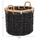 ΣΕΤ 2 ΚΑΛΑΘΙΑ POTTS HM4379 ΜΑΥΡO&ΦΥΣΙΚΟ ΧΡΩΜΑ- CL RATTAN Φ61+Φ45εκ. ΣΕΤ 2 ΚΑΛΑΘΙΑ POTTS HM4379 ΜΑΥΡO&ΦΥΣΙΚΟ ΧΡΩΜΑ- CL RATTAN Φ61+Φ45εκ.