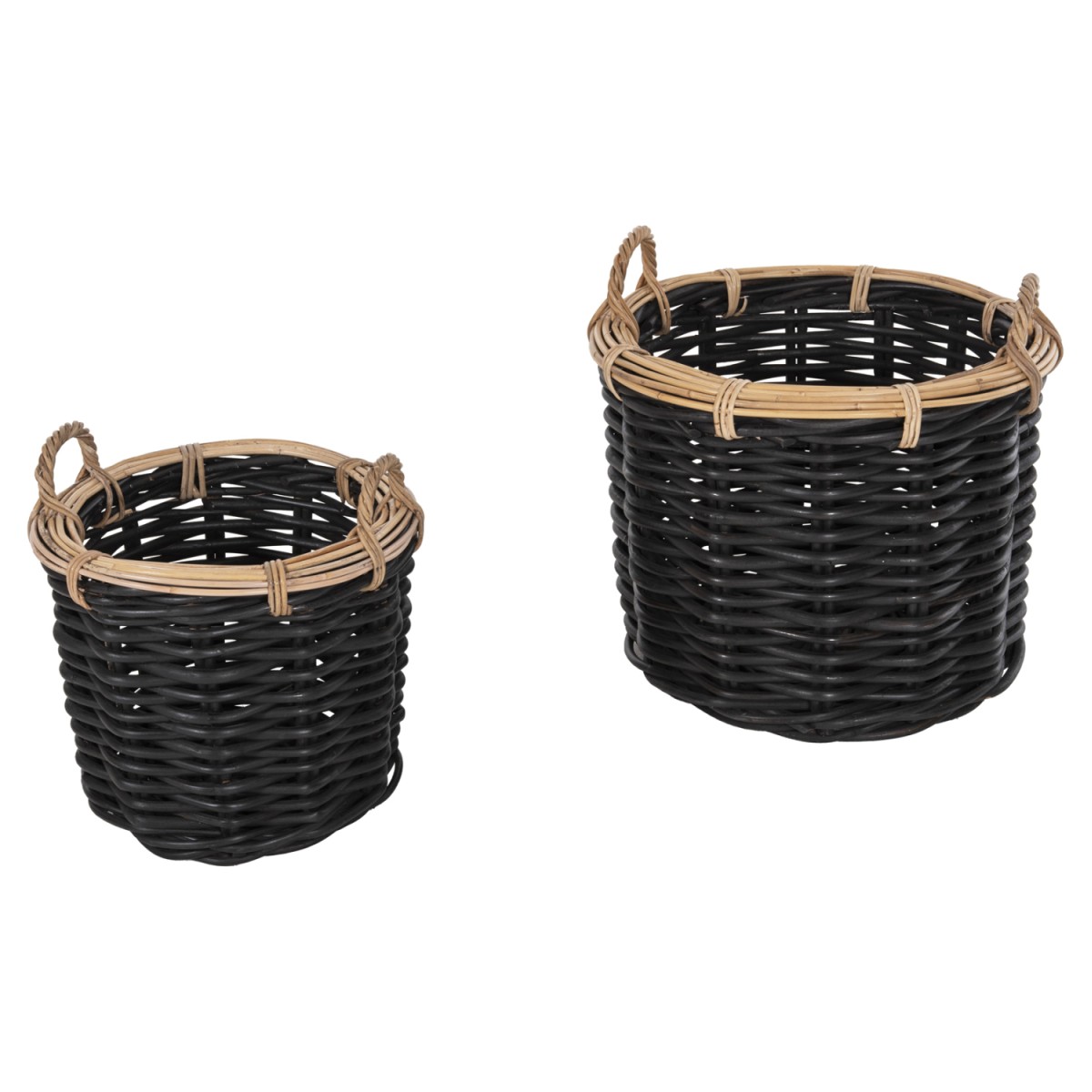 ΣΕΤ 2 ΚΑΛΑΘΙΑ POTTS HM4379 ΜΑΥΡO&ΦΥΣΙΚΟ ΧΡΩΜΑ- CL RATTAN Φ61+Φ45εκ. ΣΕΤ 2 ΚΑΛΑΘΙΑ POTTS HM4379 ΜΑΥΡO&ΦΥΣΙΚΟ ΧΡΩΜΑ- CL RATTAN Φ61+Φ45εκ.