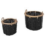 ΣΕΤ 2 ΚΑΛΑΘΙΑ POTTS HM4379 ΜΑΥΡO&ΦΥΣΙΚΟ ΧΡΩΜΑ- CL RATTAN Φ61+Φ45εκ. ΣΕΤ 2 ΚΑΛΑΘΙΑ POTTS HM4379 ΜΑΥΡO&ΦΥΣΙΚΟ ΧΡΩΜΑ- CL RATTAN Φ61+Φ45εκ.