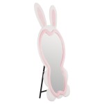 ΠΑΙΔΙΚΟΣ ΚΑΘΡΕΦΤΗΣ ΔΑΠΕΔΟΥ BUNNY HM4489.01 MDF ΡΟΖ & ΛΕΥΚΟ-ΜΑΥΡΟ STAND 80x162Υεκ. ΠΑΙΔΙΚΟΣ ΚΑΘΡΕΦΤΗΣ ΔΑΠΕΔΟΥ BUNNY HM4489.01 MDF ΡΟΖ & ΛΕΥΚΟ-ΜΑΥΡΟ STAND 80x162Υεκ.