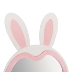 ΠΑΙΔΙΚΟΣ ΚΑΘΡΕΦΤΗΣ ΔΑΠΕΔΟΥ BUNNY HM4489.01 MDF ΡΟΖ & ΛΕΥΚΟ-ΜΑΥΡΟ STAND 80x162Υεκ. ΠΑΙΔΙΚΟΣ ΚΑΘΡΕΦΤΗΣ ΔΑΠΕΔΟΥ BUNNY HM4489.01 MDF ΡΟΖ & ΛΕΥΚΟ-ΜΑΥΡΟ STAND 80x162Υεκ.
