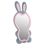 ΠΑΙΔΙΚΟΣ ΚΑΘΡΕΦΤΗΣ ΔΑΠΕΔΟΥ BUNNY HM4489.02 MDF ΡΟΖ & ΜΠΛΕ-ΜΑΥΡΟ STAND 80x162Υεκ. ΠΑΙΔΙΚΟΣ ΚΑΘΡΕΦΤΗΣ ΔΑΠΕΔΟΥ BUNNY HM4489.02 MDF ΡΟΖ & ΜΠΛΕ-ΜΑΥΡΟ STAND 80x162Υεκ.