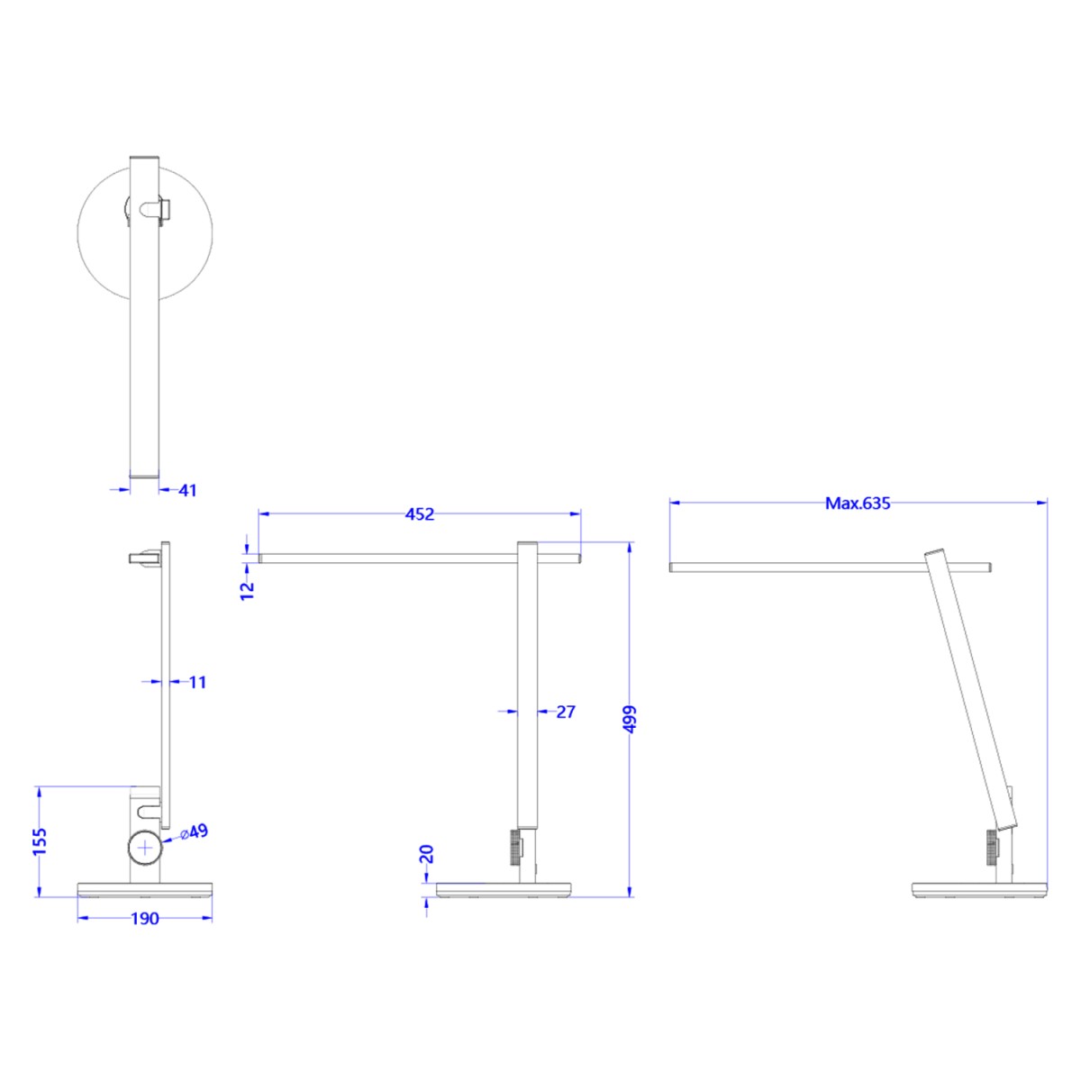 ΦΩΤΙΣΤΙΚΟ ΓΡΑΦΕΙΟΥ LED BLAIN PRO HM4445.07 ΓΚΡΙ ΜΕΤΑΛΛΙΚΟ ΧΡΩΜΑ Φ19x49,9Υεκ. ΦΩΤΙΣΤΙΚΟ ΓΡΑΦΕΙΟΥ LED BLAIN PRO HM4445.07 ΓΚΡΙ ΜΕΤΑΛΛΙΚΟ ΧΡΩΜΑ Φ19x49,9Υεκ.