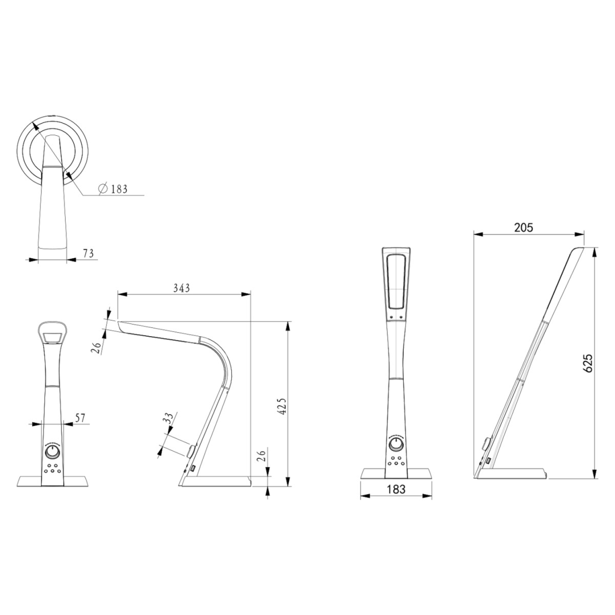 ΦΩΤΙΣΤΙΚΟ ΓΡΑΦΕΙΟΥ LED BLAIN PRO HM4451.02 ΜΑΥΡΟ ΧΡΩΜΑ 34,3x18,3x42,5Υεκ. ΦΩΤΙΣΤΙΚΟ ΓΡΑΦΕΙΟΥ LED BLAIN PRO HM4451.02 ΜΑΥΡΟ ΧΡΩΜΑ 34,3x18,3x42,5Υεκ.