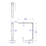ΦΩΤΙΣΤΙΚΟ ΓΡΑΦΕΙΟΥ LED BLAIN PRO HM4458.08 ΑΣΗΜΙ ΒΑΣΗ ABS-ΑΣΗΜΙ ΜΠΡΑΤΣΑ ΑΛΟΥΜΙΝΙΟΥ 35,6x43,1Υεκ ΦΩΤΙΣΤΙΚΟ ΓΡΑΦΕΙΟΥ LED BLAIN PRO HM4458.08 ΑΣΗΜΙ ΒΑΣΗ ABS-ΑΣΗΜΙ ΜΠΡΑΤΣΑ ΑΛΟΥΜΙΝΙΟΥ 35,6x43,1Υεκ