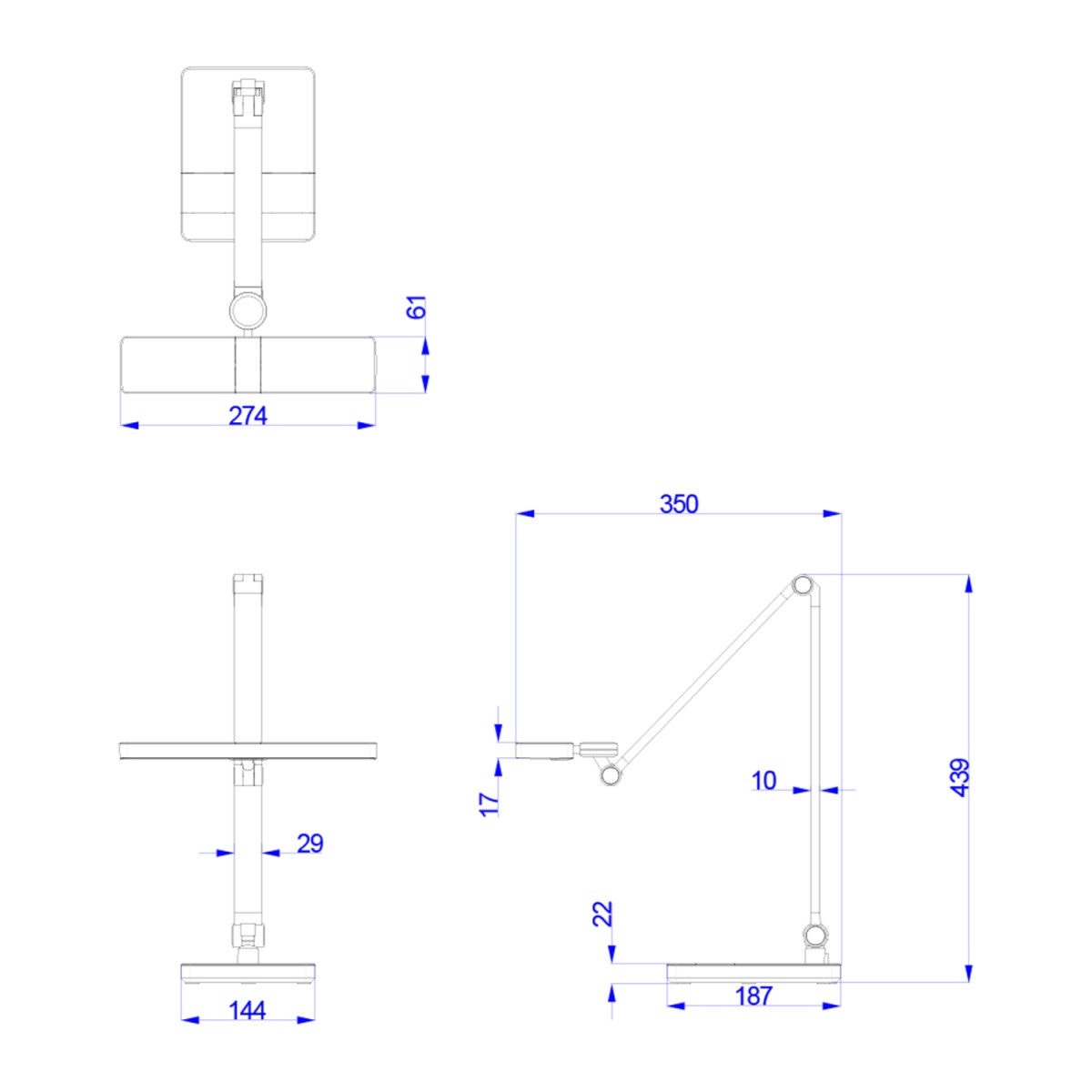 ΦΩΤΙΣΤΙΚΟ ΓΡΑΦΕΙΟΥ LED BLAIN PRO HM4461.08 ΑΣΗΜΙ ΜΑΤ ABS 35x43,9Υεκ. ΦΩΤΙΣΤΙΚΟ ΓΡΑΦΕΙΟΥ LED BLAIN PRO HM4461.08 ΑΣΗΜΙ ΜΑΤ ABS 35x43,9Υεκ.
