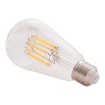 ΛΑΜΠΤΗΡΑΣ HM4189.01 LED FILAMENT 12W E27 2700K ΔΙΑΦΑΝΟΣ ΛΑΜΠΤΗΡΑΣ HM4189.01 LED FILAMENT 12W E27 2700K ΔΙΑΦΑΝΟΣ