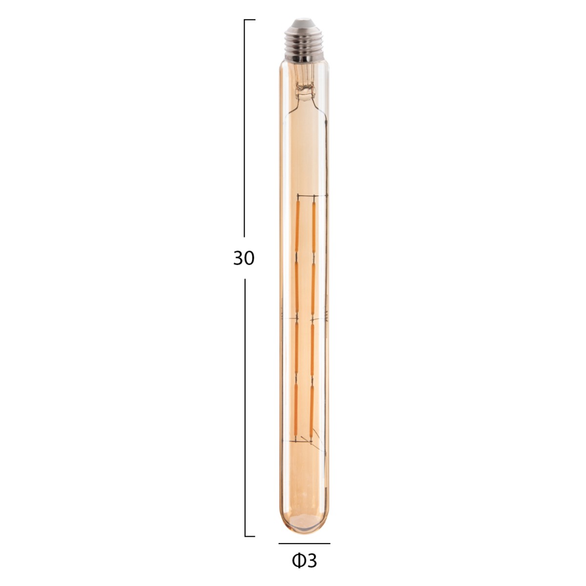 ΛΑΜΠΤΗΡΑΣ HM4191 LED FILAMENT 8W E27 3000K GOLD DIMMABLE ΛΑΜΠΤΗΡΑΣ HM4191 LED FILAMENT 8W E27 3000K GOLD DIMMABLE