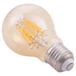 ΛΑΜΠΤΗΡΑΣ HM4045 LED FILAMENT 8W E27 3000K GOLD DIMMABLE ΛΑΜΠΤΗΡΑΣ HM4045 LED FILAMENT 8W E27 3000K GOLD DIMMABLE