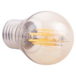 ΛΑΜΠΤΗΡΑΣ HM4046.02 LED FILAMENT 6W E27 3000K GOLD DIMMABLE ΛΑΜΠΤΗΡΑΣ HM4046.02 LED FILAMENT 6W E27 3000K GOLD DIMMABLE