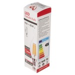 ΛΑΜΠΤΗΡΑΣ HM4047.01 ΣΤΥΛ ΦΛΟΓΑ LED FILAMENT 6W E14 3000K ΔΙΑΦΑΝΟ DIMMABLE ΛΑΜΠΤΗΡΑΣ HM4047.01 ΣΤΥΛ ΦΛΟΓΑ LED FILAMENT 6W E14 3000K ΔΙΑΦΑΝΟ DIMMABLE
