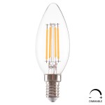 ΛΑΜΠΤΗΡΑΣ LED FILAMENT 4W E14 3000K ΔΙΑΦΑΝΟΣ DIMMABLE HM4048.01 ΛΑΜΠΤΗΡΑΣ LED FILAMENT 4W E14 3000K ΔΙΑΦΑΝΟΣ DIMMABLE HM4048.01