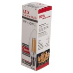 ΛΑΜΠΤΗΡΑΣ LED FILAMENT 4W E14 3000K ΔΙΑΦΑΝΟΣ DIMMABLE HM4048.01 ΛΑΜΠΤΗΡΑΣ LED FILAMENT 4W E14 3000K ΔΙΑΦΑΝΟΣ DIMMABLE HM4048.01