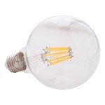 ΛΑΜΠΤΗΡΑΣ GLOBO LED FILAMENT 8W E27 3000K ΔΙΑΦΑΝΟΣ DIMMABLE HM4050.01 ΛΑΜΠΤΗΡΑΣ GLOBO LED FILAMENT 8W E27 3000K ΔΙΑΦΑΝΟΣ DIMMABLE HM4050.01