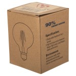 ΛΑΜΠΤΗΡΑΣ GLOBO LED FILAMENT 8W E27 3000K ΔΙΑΦΑΝΟΣ DIMMABLE HM4050.01 ΛΑΜΠΤΗΡΑΣ GLOBO LED FILAMENT 8W E27 3000K ΔΙΑΦΑΝΟΣ DIMMABLE HM4050.01