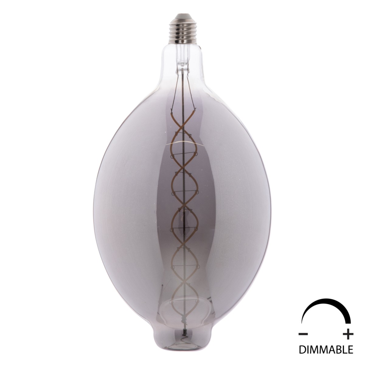 ΛΑΜΠΤΗΡΑΣ LED FILAMENT 8W E27 3000K SMOKE DIMMABLE HM4051.03 ΛΑΜΠΤΗΡΑΣ LED FILAMENT 8W E27 3000K SMOKE DIMMABLE HM4051.03