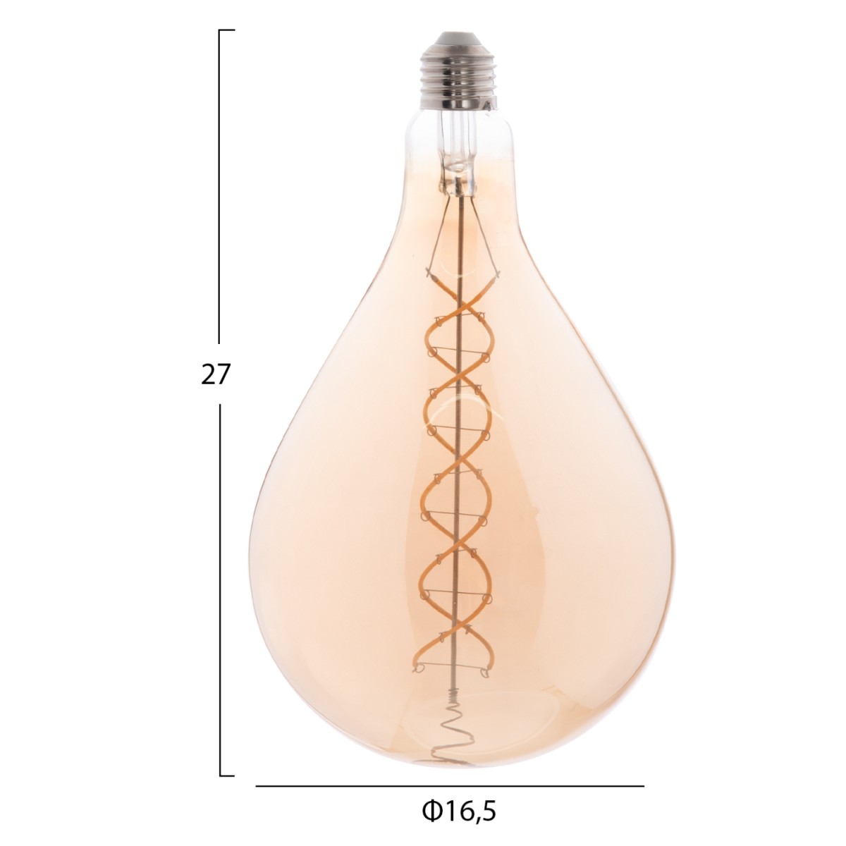 ΛΑΜΠΤΗΡΑΣ LED FILAMENT 8W E27 3000K TEA COLOR DIMMABLE HM4052.02 ΛΑΜΠΤΗΡΑΣ LED FILAMENT 8W E27 3000K TEA COLOR DIMMABLE HM4052.02