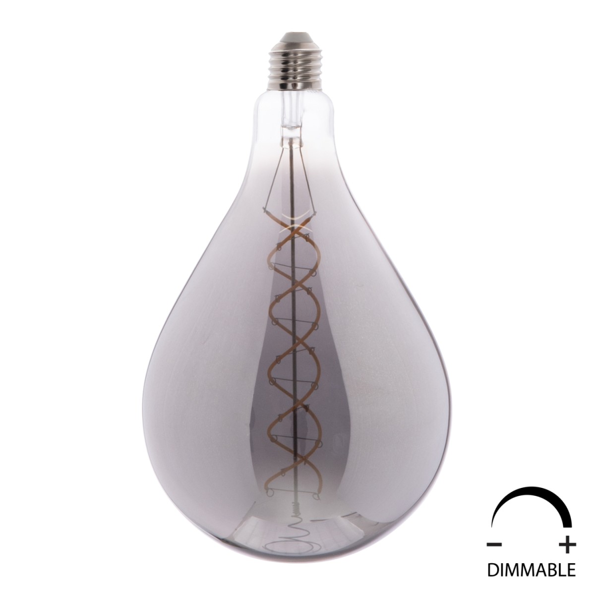 ΛΑΜΠΤΗΡΑΣ LED FILAMENT 8W E27 3000K SMOKE COLOR DIMMABLE HM4052.03 ΛΑΜΠΤΗΡΑΣ LED FILAMENT 8W E27 3000K SMOKE COLOR DIMMABLE HM4052.03