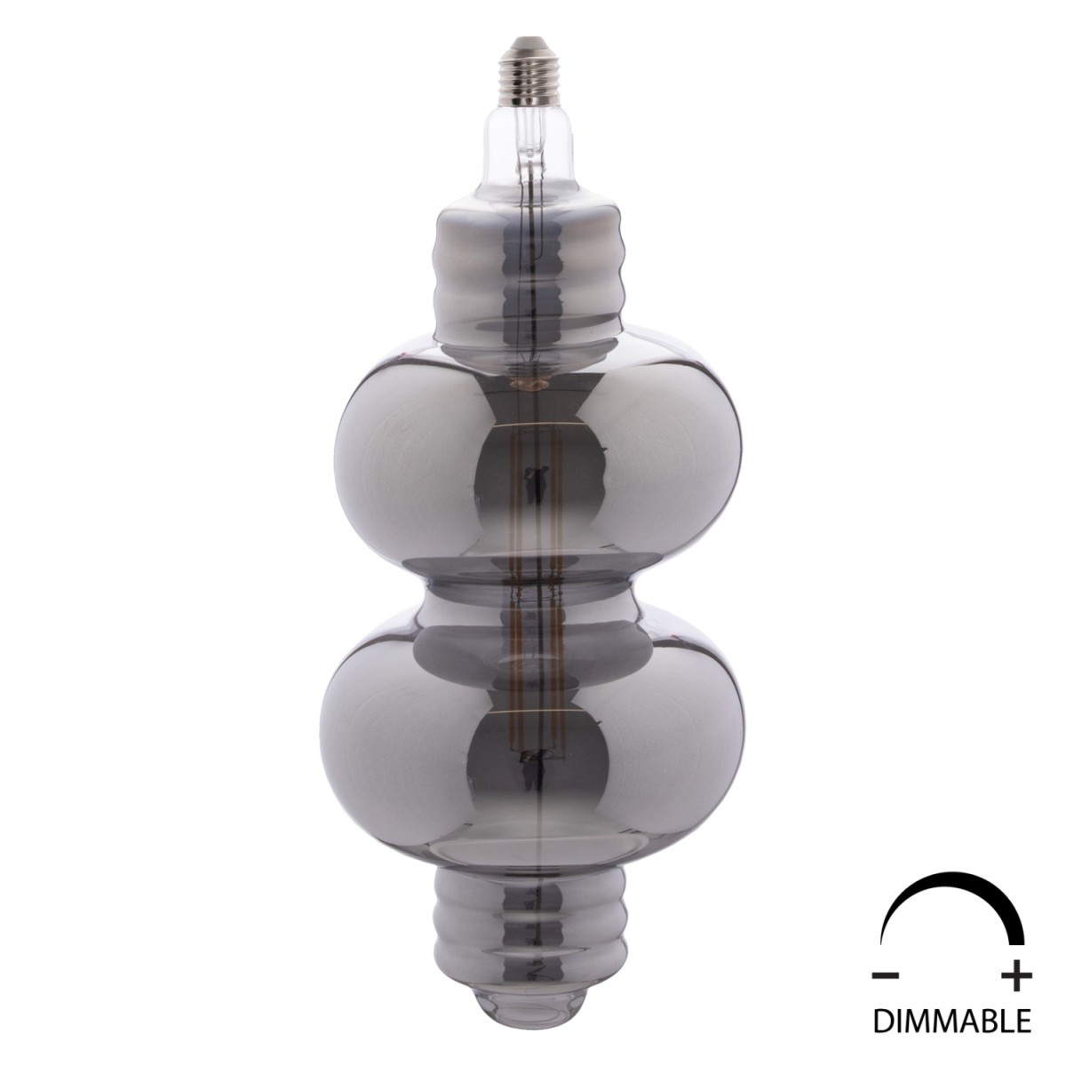 ΛΑΜΠΤΗΡΑΣ LED FILAMENT 8W E27 3000K SMOKE COLOR DIMMABLE HM4053.03 ΛΑΜΠΤΗΡΑΣ LED FILAMENT 8W E27 3000K SMOKE COLOR DIMMABLE HM4053.03