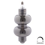 ΛΑΜΠΤΗΡΑΣ LED FILAMENT 8W E27 3000K SMOKE COLOR DIMMABLE HM4053.03 ΛΑΜΠΤΗΡΑΣ LED FILAMENT 8W E27 3000K SMOKE COLOR DIMMABLE HM4053.03