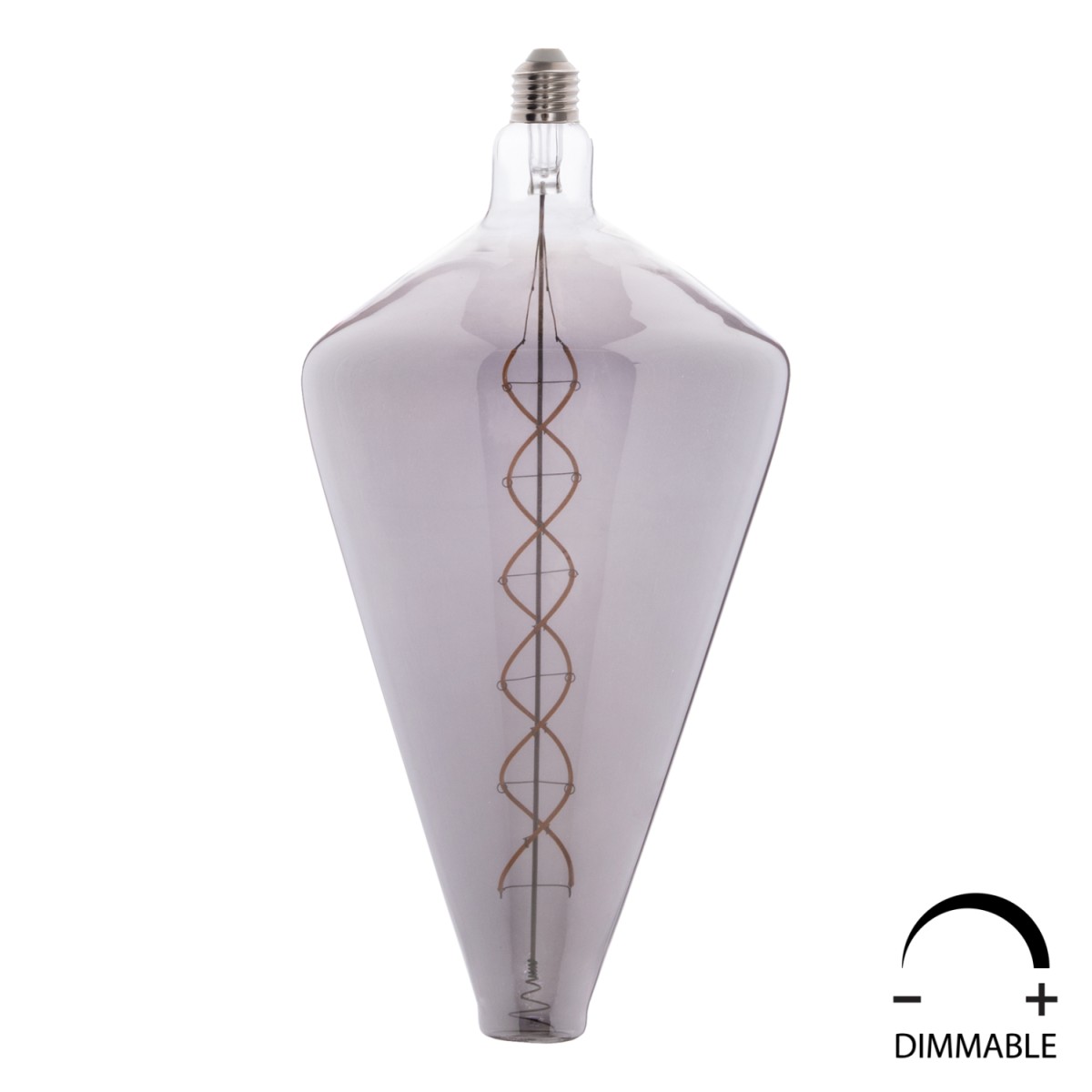 ΛΑΜΠΤΗΡΑΣ LED FILAMENT 8W E27 3000K SMOKE COLOR DIMMABLE HM4054.03 ΛΑΜΠΤΗΡΑΣ LED FILAMENT 8W E27 3000K SMOKE COLOR DIMMABLE HM4054.03