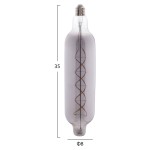 ΛΑΜΠΤΗΡΑΣ JHD-NW7775 LED FILAMENT 8W E27 3000K SMOKE COLOR DIMMABLE HM4055.03 ΛΑΜΠΤΗΡΑΣ JHD-NW7775 LED FILAMENT 8W E27 3000K SMOKE COLOR DIMMABLE HM4055.03