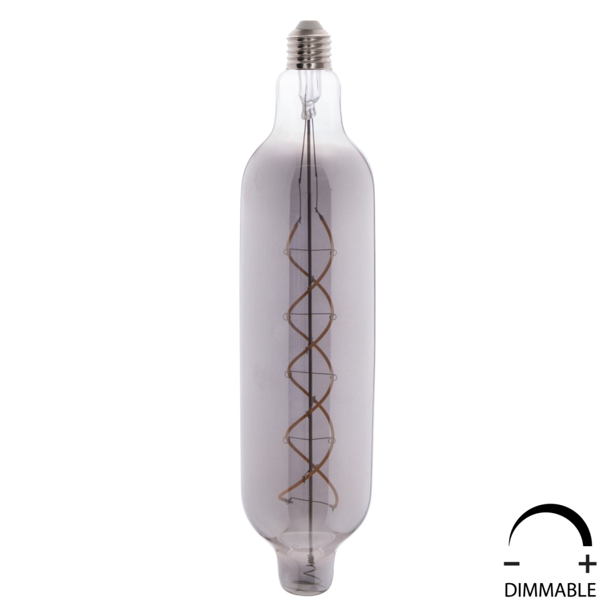 ΛΑΜΠΤΗΡΑΣ JHD-NW7775 LED FILAMENT 8W E27 3000K SMOKE COLOR DIMMABLE HM4055.03 ΛΑΜΠΤΗΡΑΣ JHD-NW7775 LED FILAMENT 8W E27 3000K SMOKE COLOR DIMMABLE HM4055.03