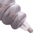 ΛΑΜΠΤΗΡΑΣ LED FILAMENT 8W E27 3000K SMOKE COLOR DIMMABLE HM4056.03 ΛΑΜΠΤΗΡΑΣ LED FILAMENT 8W E27 3000K SMOKE COLOR DIMMABLE HM4056.03
