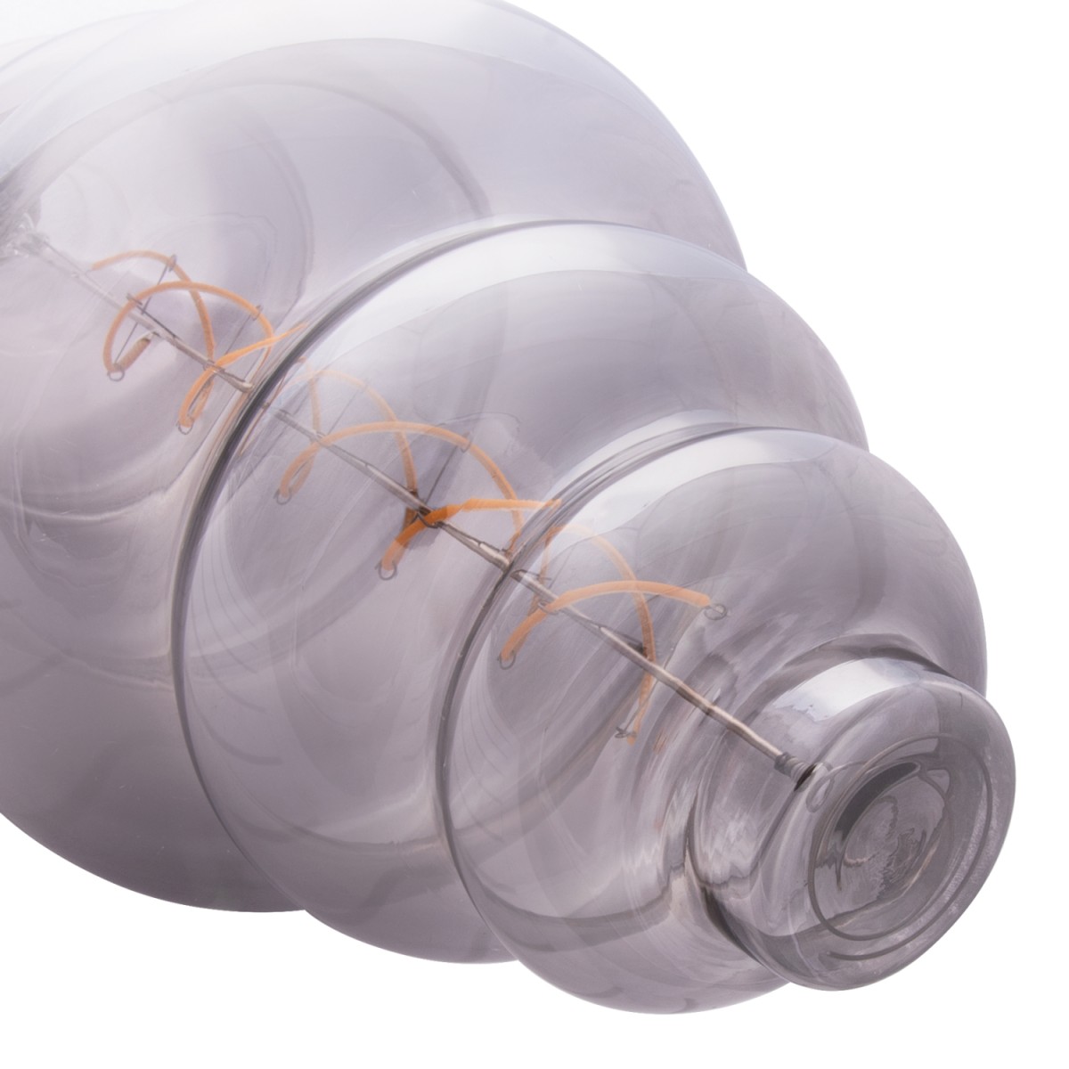 ΛΑΜΠΤΗΡΑΣ LED FILAMENT 8W E27 3000K SMOKE COLOR DIMMABLE HM4056.03 ΛΑΜΠΤΗΡΑΣ LED FILAMENT 8W E27 3000K SMOKE COLOR DIMMABLE HM4056.03