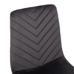 ΣΕΤ ΤΡΑΠΕΖΑΡΙΑΣ 5ΤΜΧ LATRELL HM21192 ΤΡΑΠΕΖΙ ΚΕΡΑΜΙΚΟ TOP-ΒΕΛΟΥΔΟ ΓΚΡΙ ΚΑΡΕΚΛΕΣ