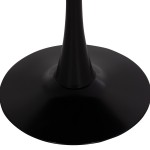 ΣΕΤ ΤΡΑΠΕΖΑΡΙΑΣ 5ΤΜΧ BROLIN HM21200 MDF TOP & ΜΕΤΑΛΛΟ ΜΑΥΡΟ-ΣΚΟΥΡΟ ΓΚΡΙ ΥΦΑΣΜΑ