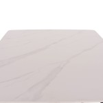 ΣΕΤ ΤΡΑΠΕΖΑΡΙΑΣ 5ΤΜΧ RAVEN HM21266.01 ΚΕΡΑΜΙΚΟ TOP ΛΕΥΚΟ ΜΑΡΜΑΡΟ--ΚΡΕΜ PU