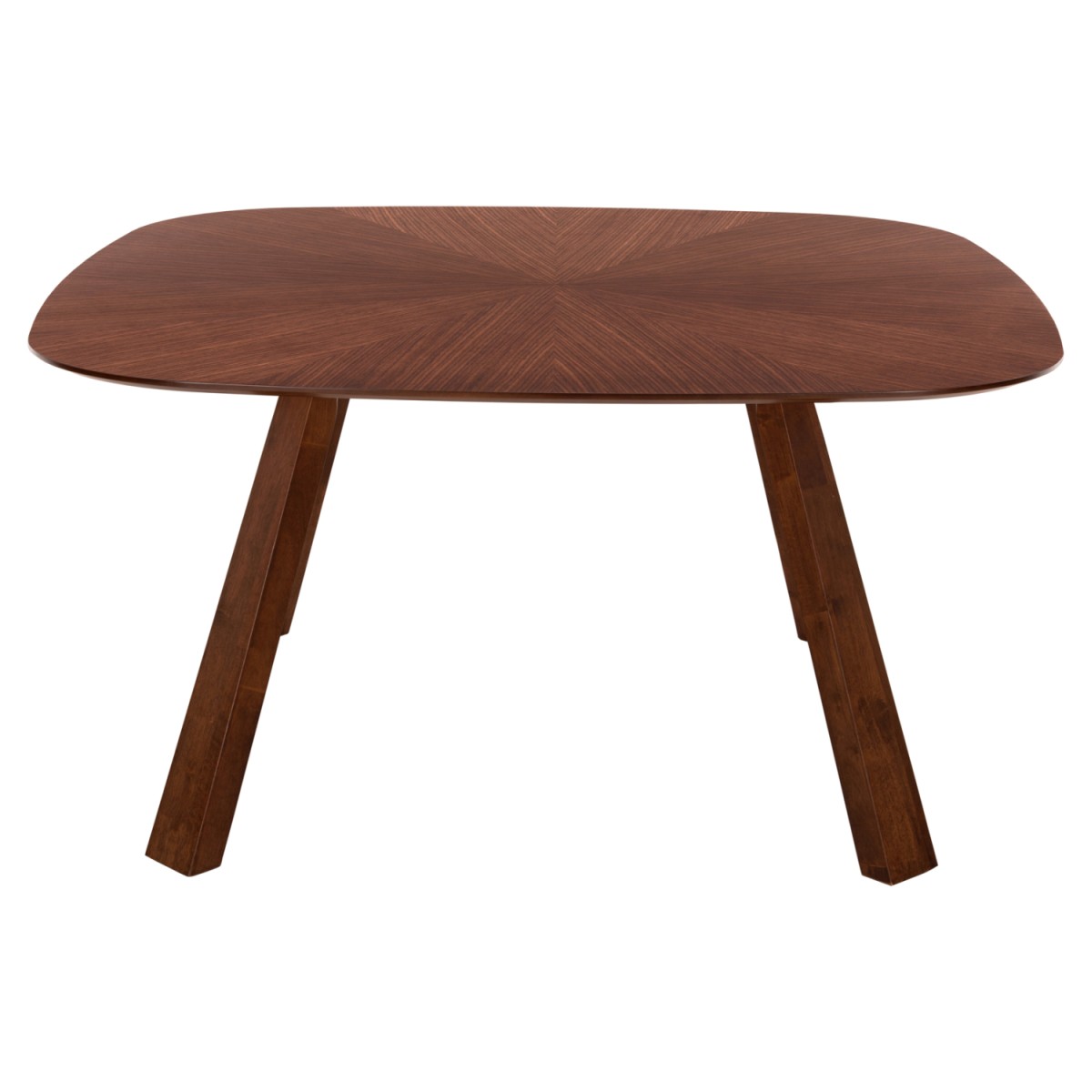 ΣΕΤ ΤΡΑΠΕΖΑΡΙΑΣ 9ΤΜΧ RIDER HM21341 ΤΡΑΠΕΖΙ ΑΠΟ MDF--ΚΑΡΕΚΛΕΣ RUBBERWOOD & ΥΦΑΣΜΑ