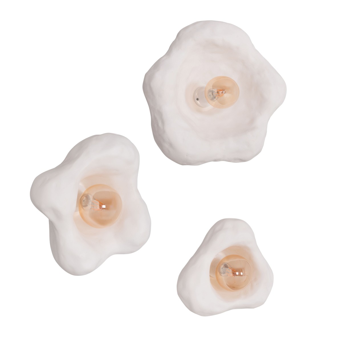 ΣΕΤ 3TMX ΕΠΙΤΟΙΧΙA ΦΩΤΙΣΤΙΚA LUXON HM10725.01 FIBER CEMENT ΣΕ ΛΕΥΚΟ [S-M-L]