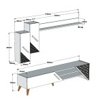 ΣΥΝΘΕΣΗ ΣΑΛΟΝΙΟΥ ΜΕΛΑΜΙΝΗΣ 2 ΤΜΧ ΦΥΣΙΚΟ OAK HM11849.01 ΣΥΝΘΕΣΗ ΣΑΛΟΝΙΟΥ ΜΕΛΑΜΙΝΗΣ 2 ΤΜΧ ΦΥΣΙΚΟ OAK HM11849.01