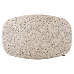 ΤΡΑΠΕΖΙ ΟΒΑΛ RODDEN HM11903.03 ΜΕ WERZALIT TERRAZZO-ΜΑΥΡΗ ΧΙΑΣΤΙ ΒΑΣΗ 146x94x75Υεκ ΤΡΑΠΕΖΙ ΟΒΑΛ RODDEN HM11903.03 ΜΕ WERZALIT TERRAZZO-ΜΑΥΡΗ ΧΙΑΣΤΙ ΒΑΣΗ 146x94x75Υεκ