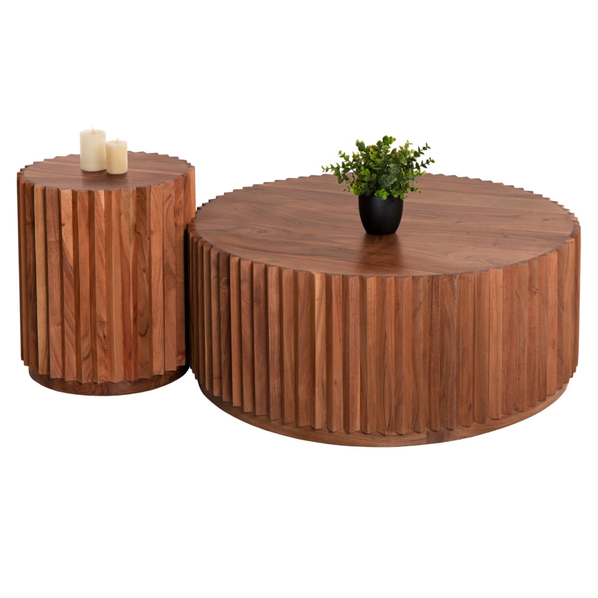 ΣΕΤ 2ΤΜΧ ΤΡΑΠΕΖΙΑ ΣΑΛΟΝΙΟΥ ΣΤΡΟΓΓΥΛΑ SEDGE HM11944 ΜΑΣΙΦ ΑΚΑΚΙΑ Φ90 & Φ40εκ. ΣΕΤ 2ΤΜΧ ΤΡΑΠΕΖΙΑ ΣΑΛΟΝΙΟΥ ΣΤΡΟΓΓΥΛΑ SEDGE HM11944 ΜΑΣΙΦ ΑΚΑΚΙΑ Φ90 & Φ40εκ.
