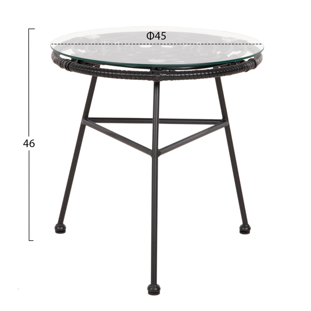 ΣΕΤ ΕΞΩΤΕΡΙΚΟΥ ΧΩΡΟΥ 3ΤΜΧ ALLEGRA HM21047.12 ΜΑΥΡΟ ΣΥΝΘ.RATTAN & ΜΕΤΑΛΛΟ ΣΕΤ ΕΞΩΤΕΡΙΚΟΥ ΧΩΡΟΥ 3ΤΜΧ ALLEGRA HM21047.12 ΜΑΥΡΟ ΣΥΝΘ.RATTAN & ΜΕΤΑΛΛΟ