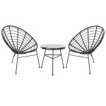 ΣΕΤ ΕΞΩΤΕΡΙΚΟΥ ΧΩΡΟΥ 3ΤΜΧ ALLEGRA HM21047.12 ΜΑΥΡΟ ΣΥΝΘ.RATTAN & ΜΕΤΑΛΛΟ ΣΕΤ ΕΞΩΤΕΡΙΚΟΥ ΧΩΡΟΥ 3ΤΜΧ ALLEGRA HM21047.12 ΜΑΥΡΟ ΣΥΝΘ.RATTAN & ΜΕΤΑΛΛΟ
