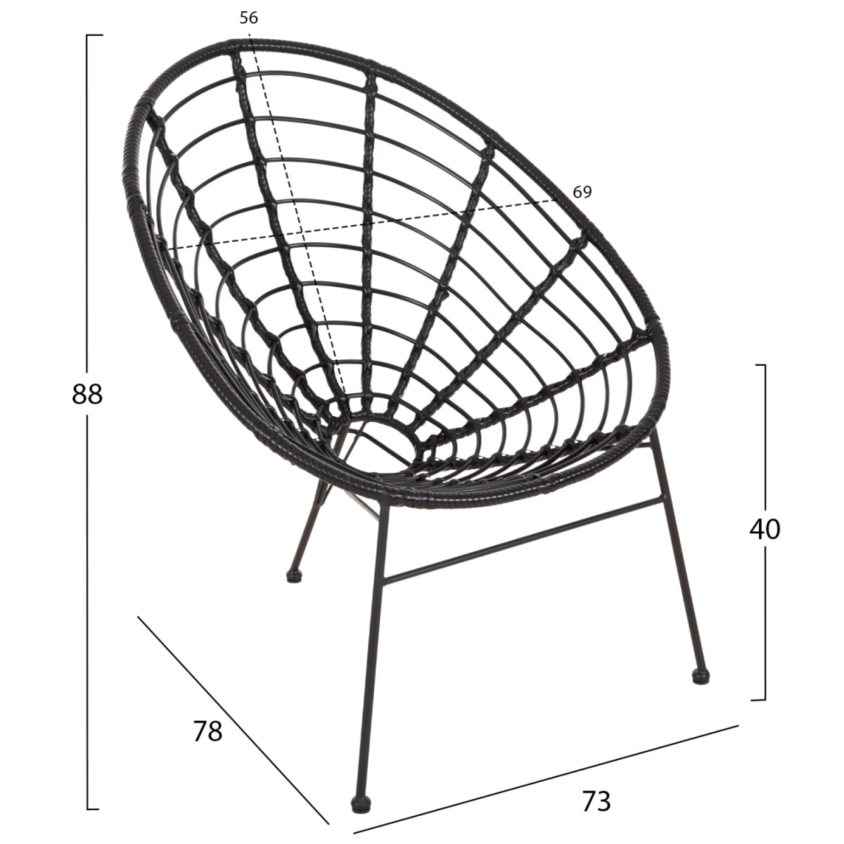 ΣΕΤ ΕΞΩΤΕΡΙΚΟΥ ΧΩΡΟΥ 3ΤΜΧ ALLEGRA HM21047.12 ΜΑΥΡΟ ΣΥΝΘ.RATTAN & ΜΕΤΑΛΛΟ ΣΕΤ ΕΞΩΤΕΡΙΚΟΥ ΧΩΡΟΥ 3ΤΜΧ ALLEGRA HM21047.12 ΜΑΥΡΟ ΣΥΝΘ.RATTAN & ΜΕΤΑΛΛΟ