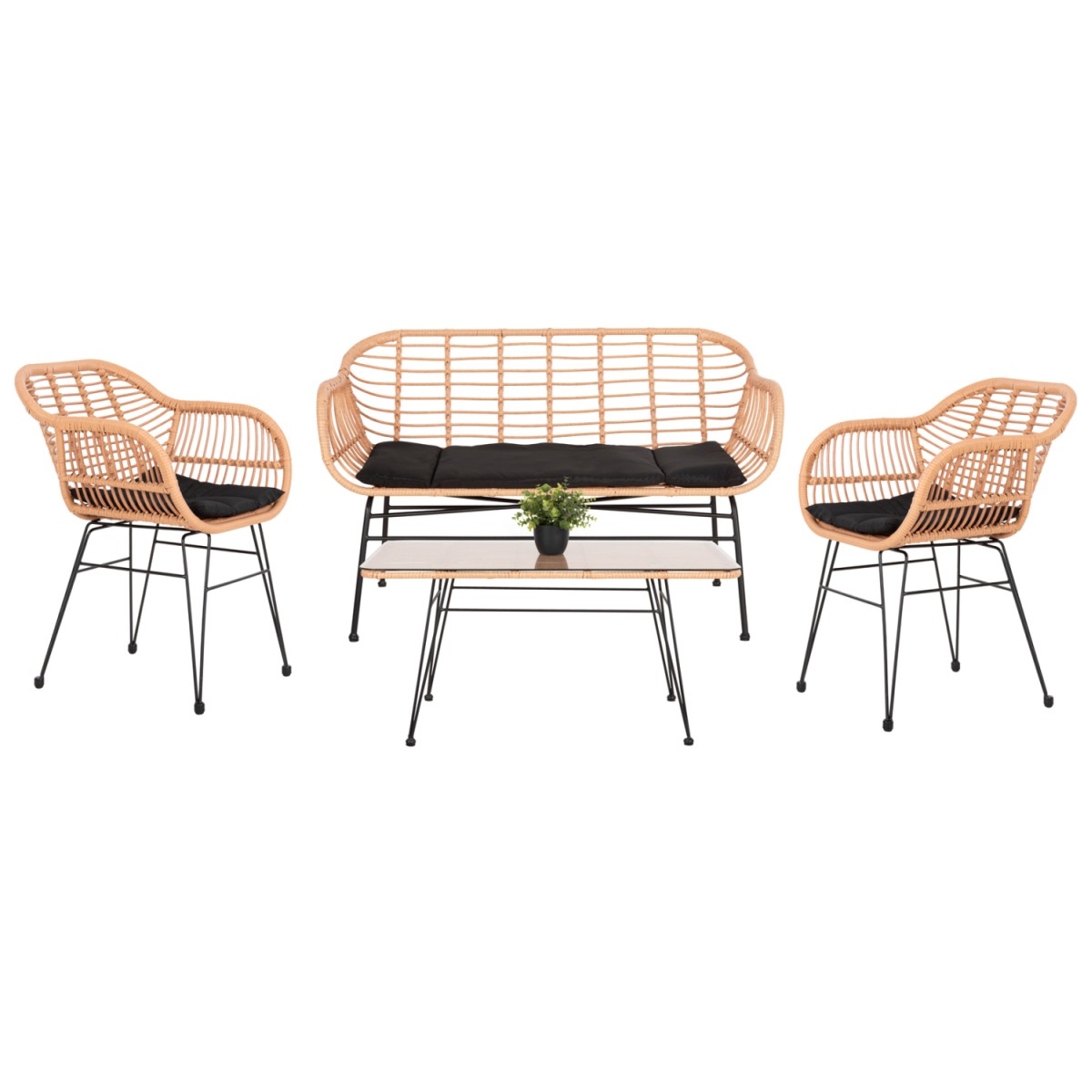 ΣΕΤ ΣΑΛΟΝΙ ΕΞΩΤΕΡΙΚΟΥ ΧΩΡΟΥ 4ΤΜΧ ALLEGRA HM21052 WICKER-ΜΕΤΑΛΛΟ ΣΕΤ ΣΑΛΟΝΙ ΕΞΩΤΕΡΙΚΟΥ ΧΩΡΟΥ 4ΤΜΧ ALLEGRA HM21052 WICKER-ΜΕΤΑΛΛΟ