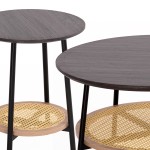 ΣΕΤ 2ΤΜΧ ΤΡΑΠΕΖΙΑ ΣΑΛΟΝΙΟΥ SEWELL HM21087 MDF-ΜΕΤΑΛΛΟ-ΣΥΝΘΕΤΙΚΟ RATTAN Φ80εκ & Φ45εκ ΣΕΤ 2ΤΜΧ ΤΡΑΠΕΖΙΑ ΣΑΛΟΝΙΟΥ SEWELL HM21087 MDF-ΜΕΤΑΛΛΟ-ΣΥΝΘΕΤΙΚΟ RATTAN Φ80εκ & Φ45εκ